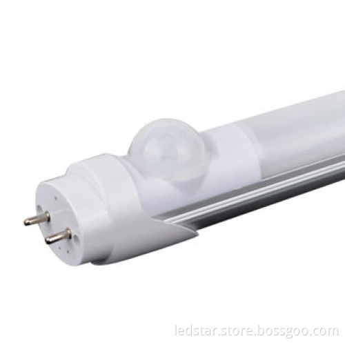 873lm/0.6m/9W 2835 SMD x 48 Pieces LED Tube with PIR Sensor, 2,800 to 6,500K Color Temperature
